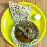 Parotta and chicken curry 