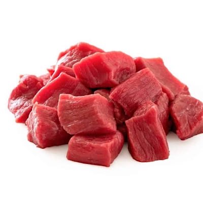 Fresh Boneless Beef Curry cut 450g Net weight