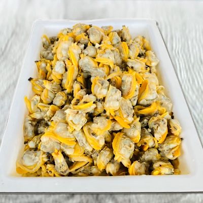 Super Delicious Yellow Clams meat  500g Net weight