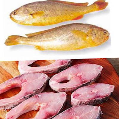 River Katla fish Whole Cleaned 2 fishes 500g gross weight