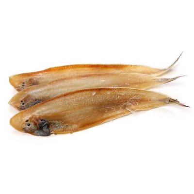 Dry Sole Fish Medium Size / Mandal 125g Net weight