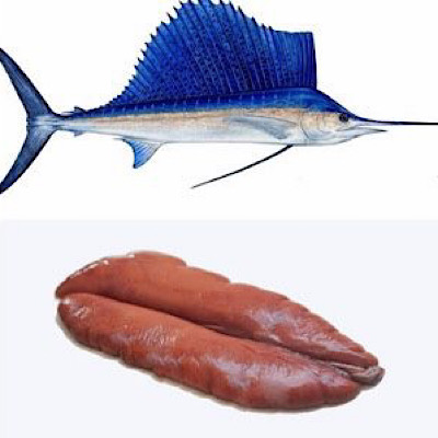 Large Fish Eggs (Sail fish) 500g Net Wright