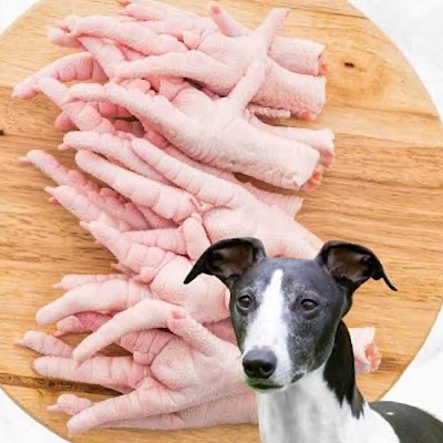 Raw Chicken Feet 1kg Net weight