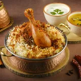 Hyderabadi Chicken Dum Biryani