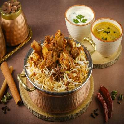 Hyderabadi Mutton Dum Biriyani