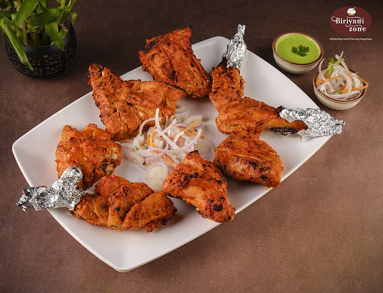 Tandoori Chicken + Green Salad + Boiled Egg