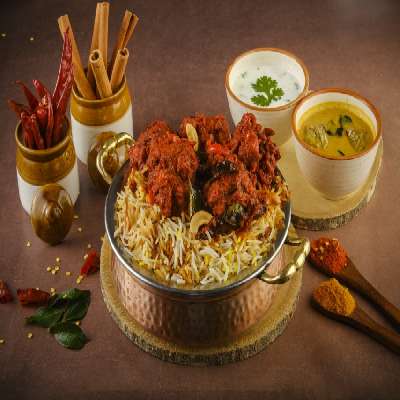 Guntur Chicken Biriyani [Boneless]