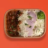 Amritsari Chole  Rice Bowl
