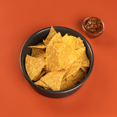 Nacho Chips With Mexican Salsa