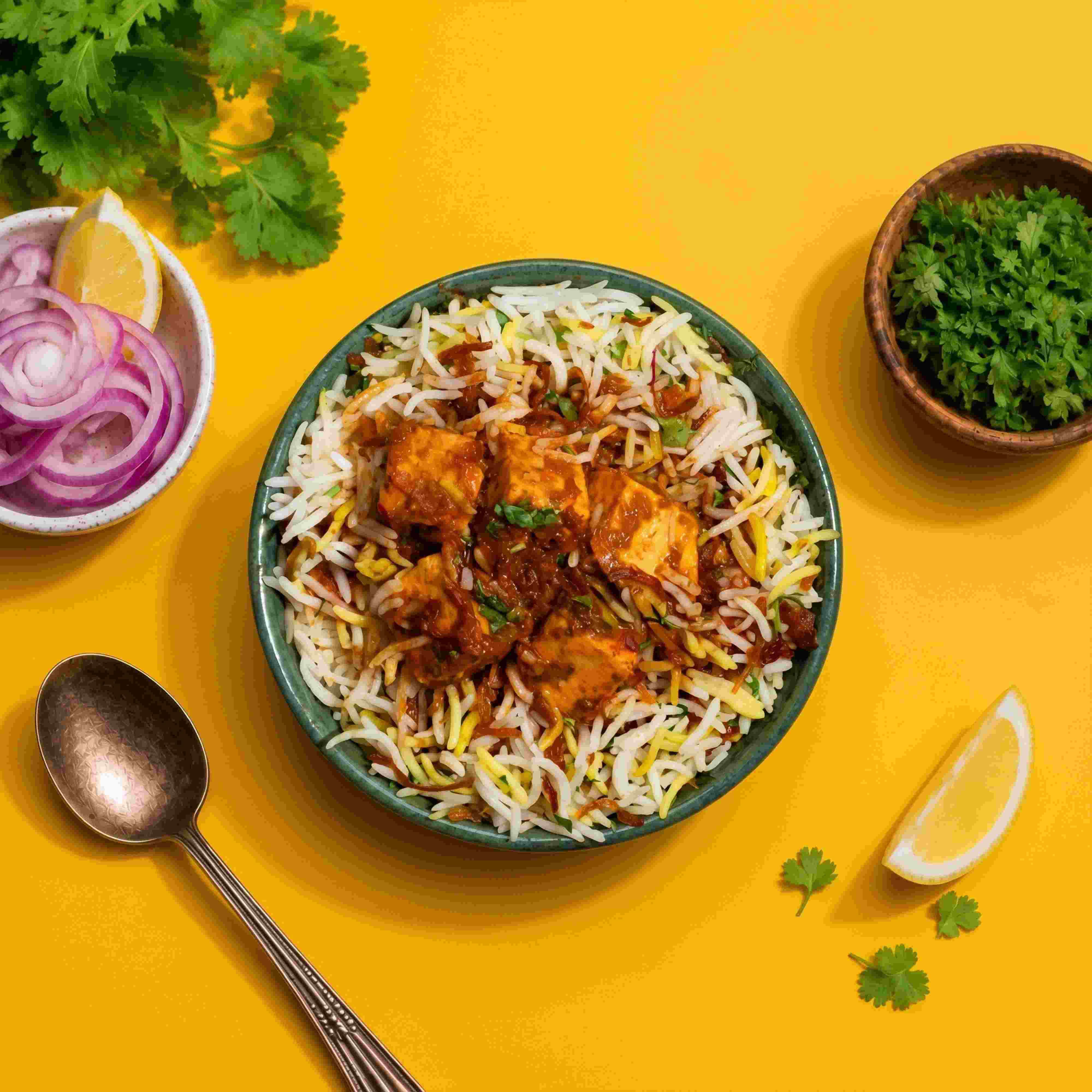 Paneer Bhuna Biryani_