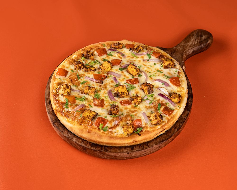 Paneer Tikka Butter Masala Pizza