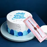 Happy Raksha Bandhan Pineapple Cake