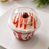 Strawberry Glass Cake