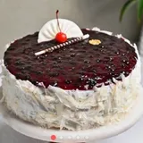 Blueberry Cake With White