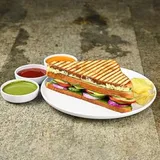 Grilled Veg Club Sandwich