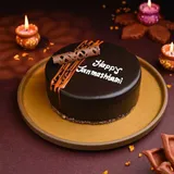Choco Truffle Happy Janmashtami Cake