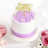 Daisy Fantasy Birthday Cake