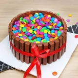 Kitkat Gems Cake
