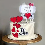 Te Amo Cream Cake