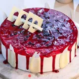 Blueberry Laden Cake