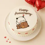 Happy Anniversary Bubu Dudu Cake