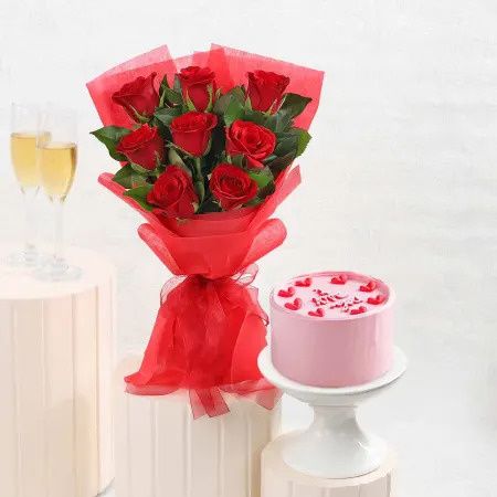 Love Filled Red Delight Surprise