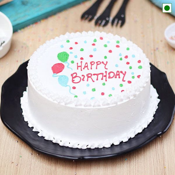 Creamy Eggless Hbd Cake