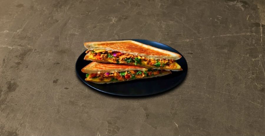 Bombay Veg Grilled Sandwich