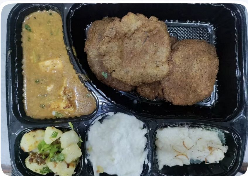 Falahari Navratri Thali