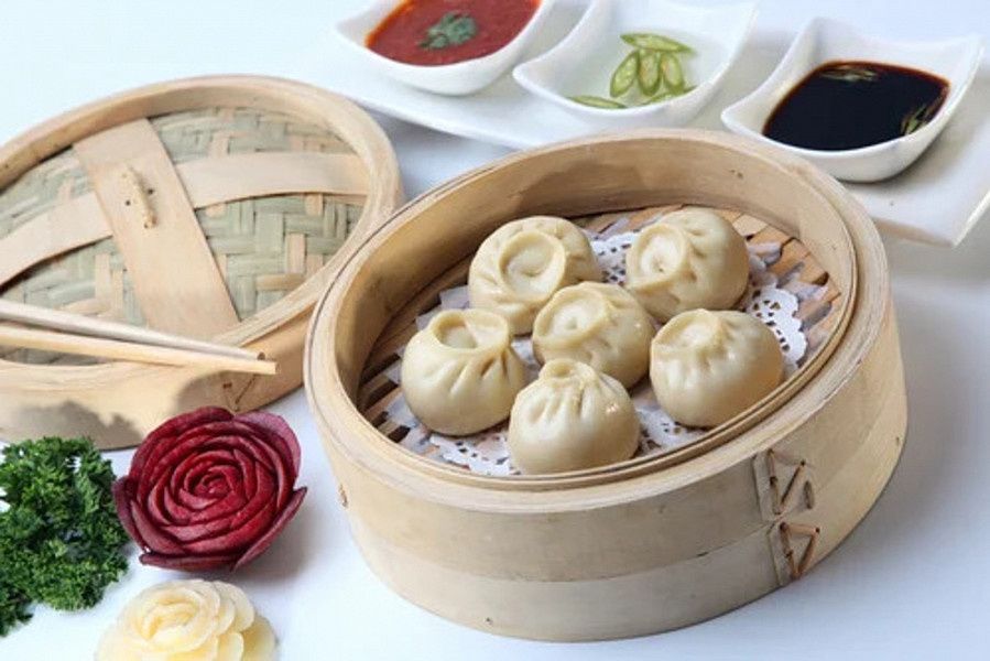 Veg Hot Garlic Momos