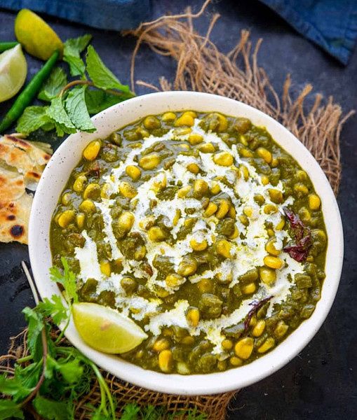 Corn Palak