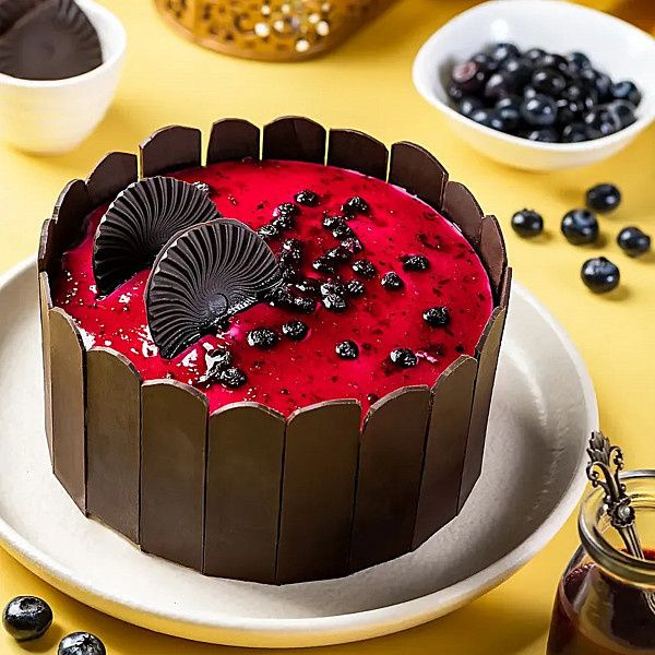 Blueberry Designer Cake