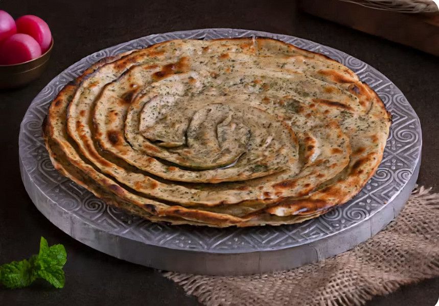 Pudina Paratha
