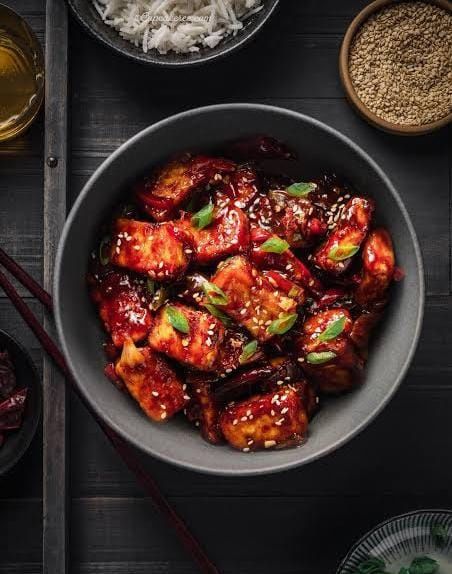 Chilli Paneer [Dry]
