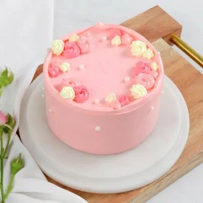 Floral Treat Pineapple Mini Cake