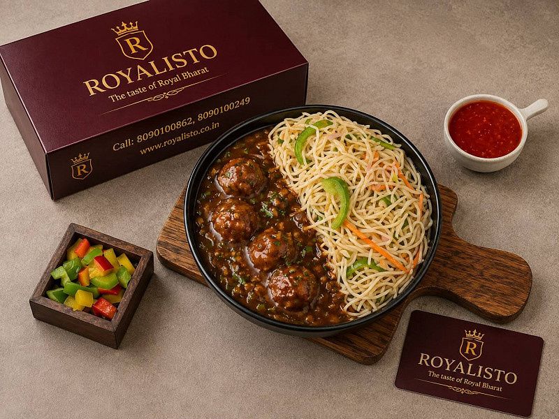 Noodles With Veg Manchurian