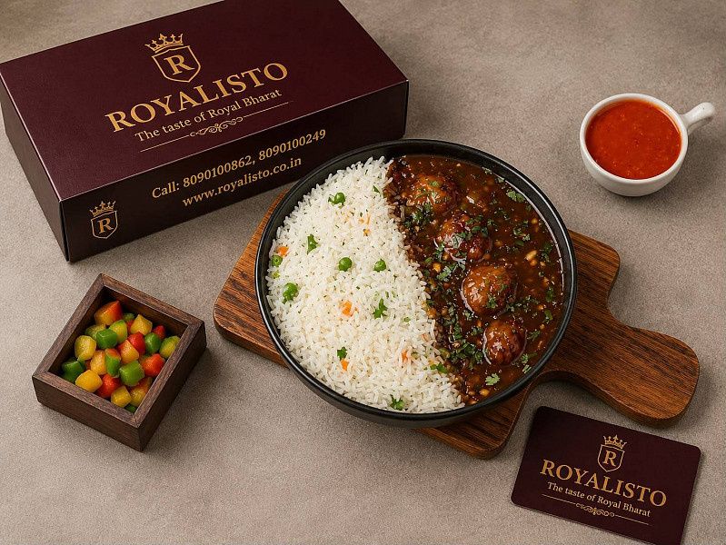 Rice With Veg Manchurian