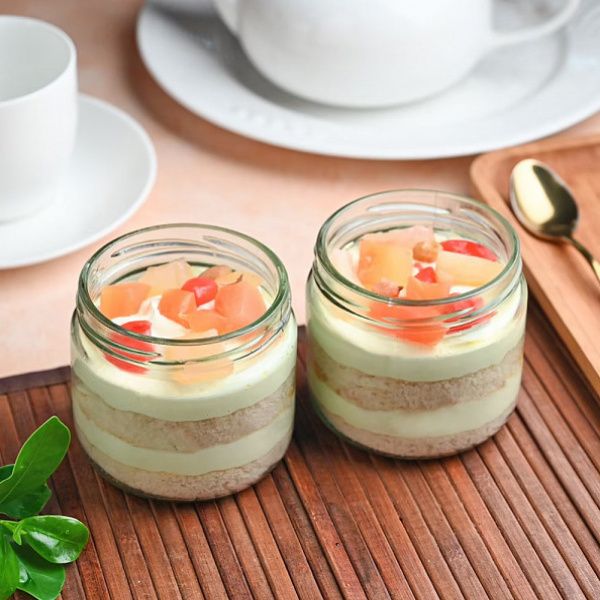 Fruit Jar Cake Set Of 2