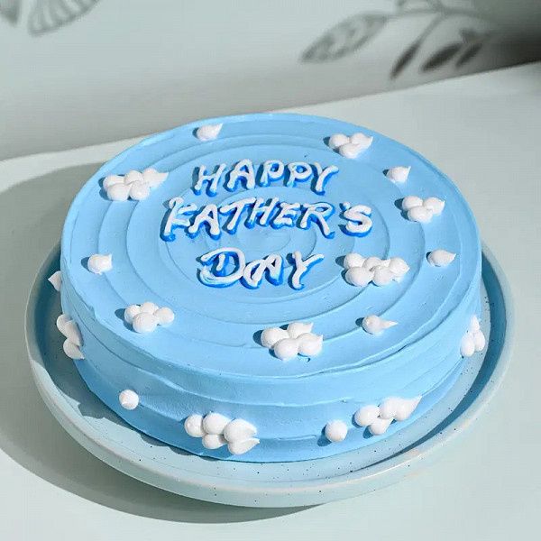 Sweet Sentimental Father Day Cake