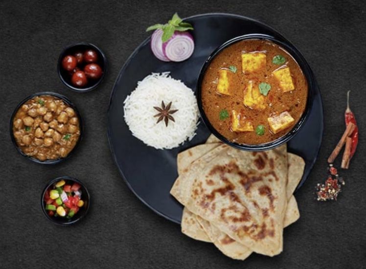 Kadhai Paneer Meal