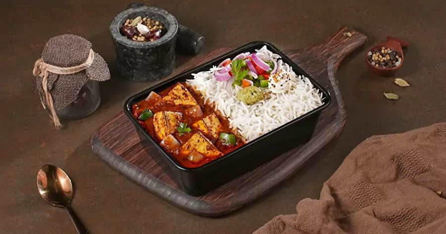 Kadhai Paneer Rice Box