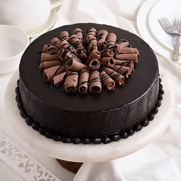 Gooey Chocolate Truffle Cake
