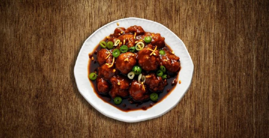 Veg Manchurian [Gravy]
