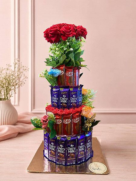 Floral Chocolate Hamper