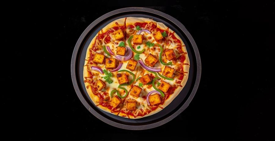 Peri-peri Paneer Pizza
