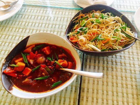 Noodles With Chilli Paneer