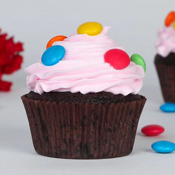 Strawberry Cream Cupcake