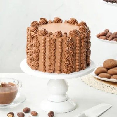 Luscious Double Chocolate Birthday Cake