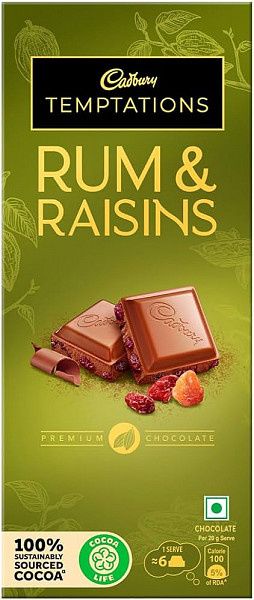 Cadbury Temptations Rum & Raisin