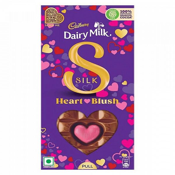 Cadbury Dairy Milk Silk Heart Blush Chocolate